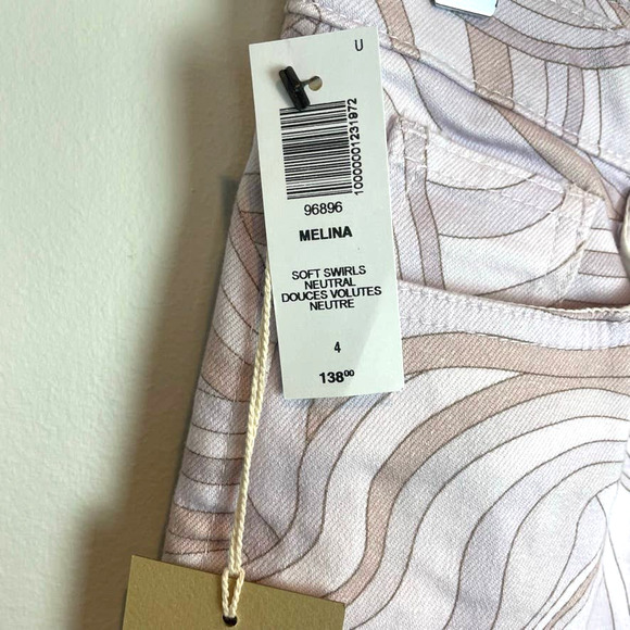 Aritzia WILFRED FREE Melina Pant Soft Swirl Neutral - Picture 4 of 5